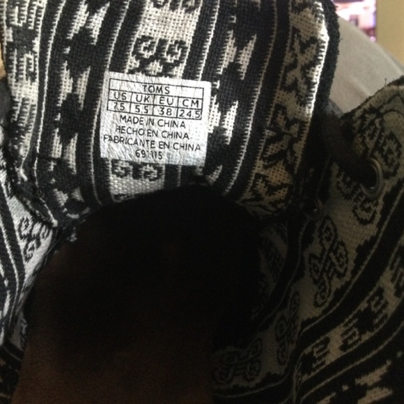 Toms Ankle Boots Suede Desert Wedge - Picture 5 of 7